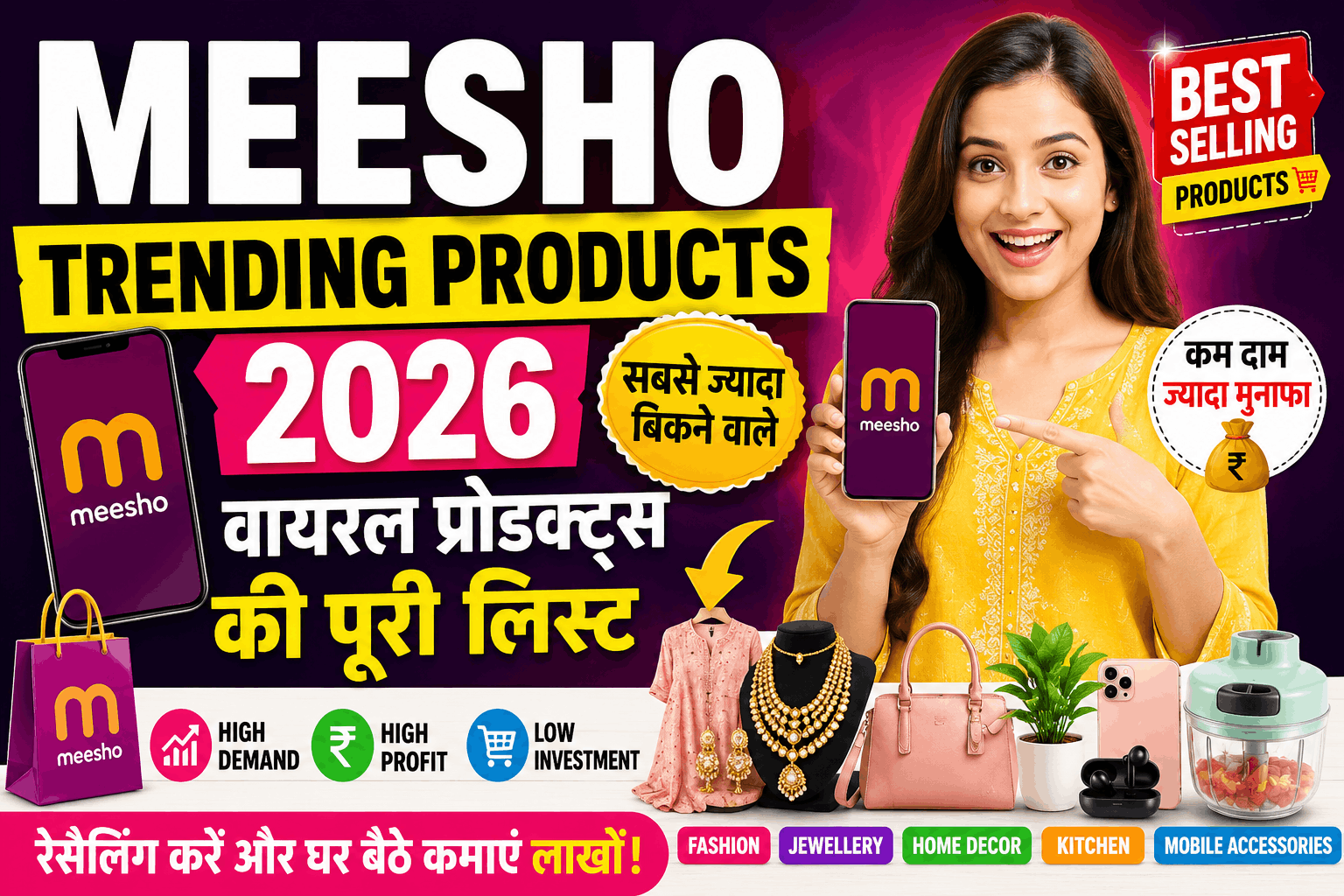 meesho trending products 2026