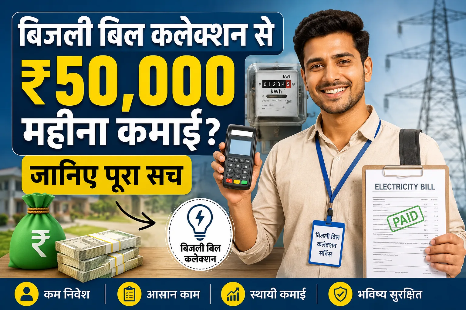 बिजली बिल कलेक्शन