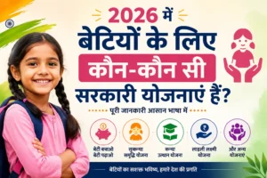 बेटियों के लिए सरकारी योजनाएं 2026