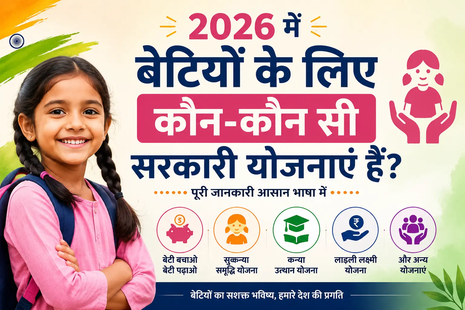 बेटियों के लिए सरकारी योजनाएं 2026