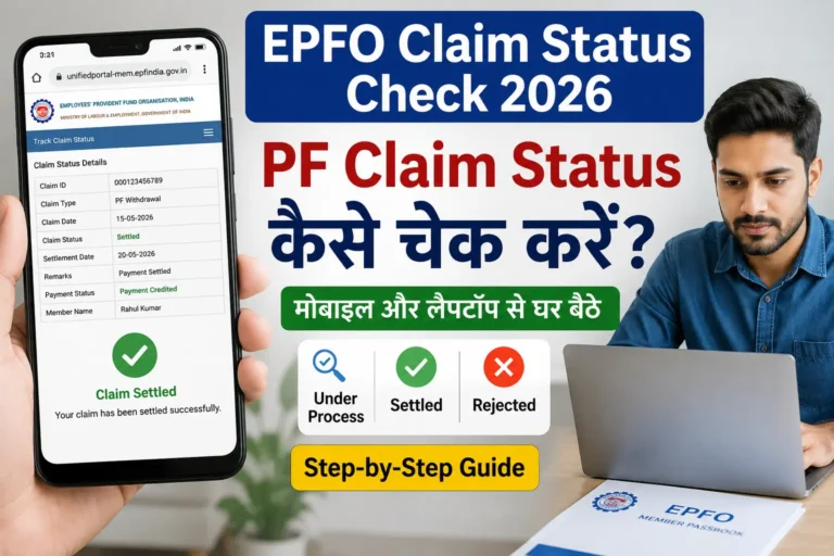 How to check EPFO claim status