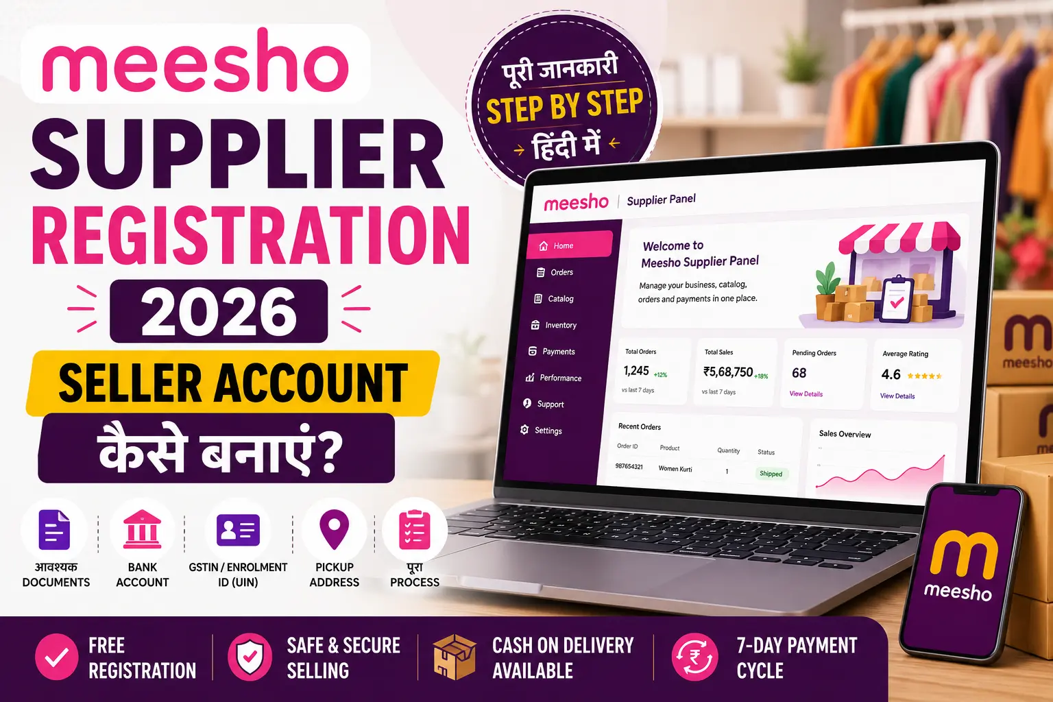 Meesho Supplier Registration 2026