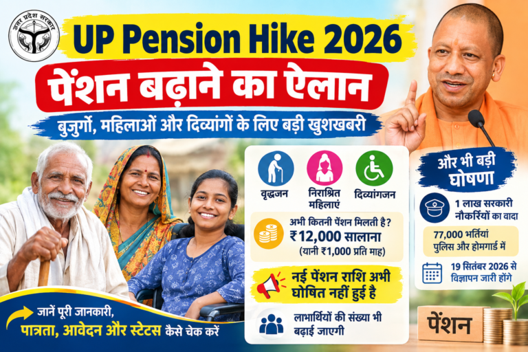 UP Pension Hike 2026