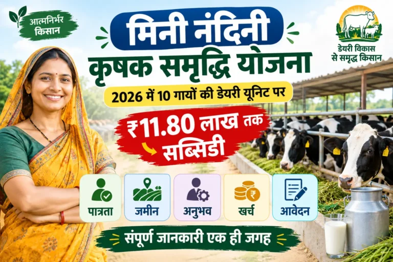 मिनी नंदिनी कृषक समृद्धि योजना 2026