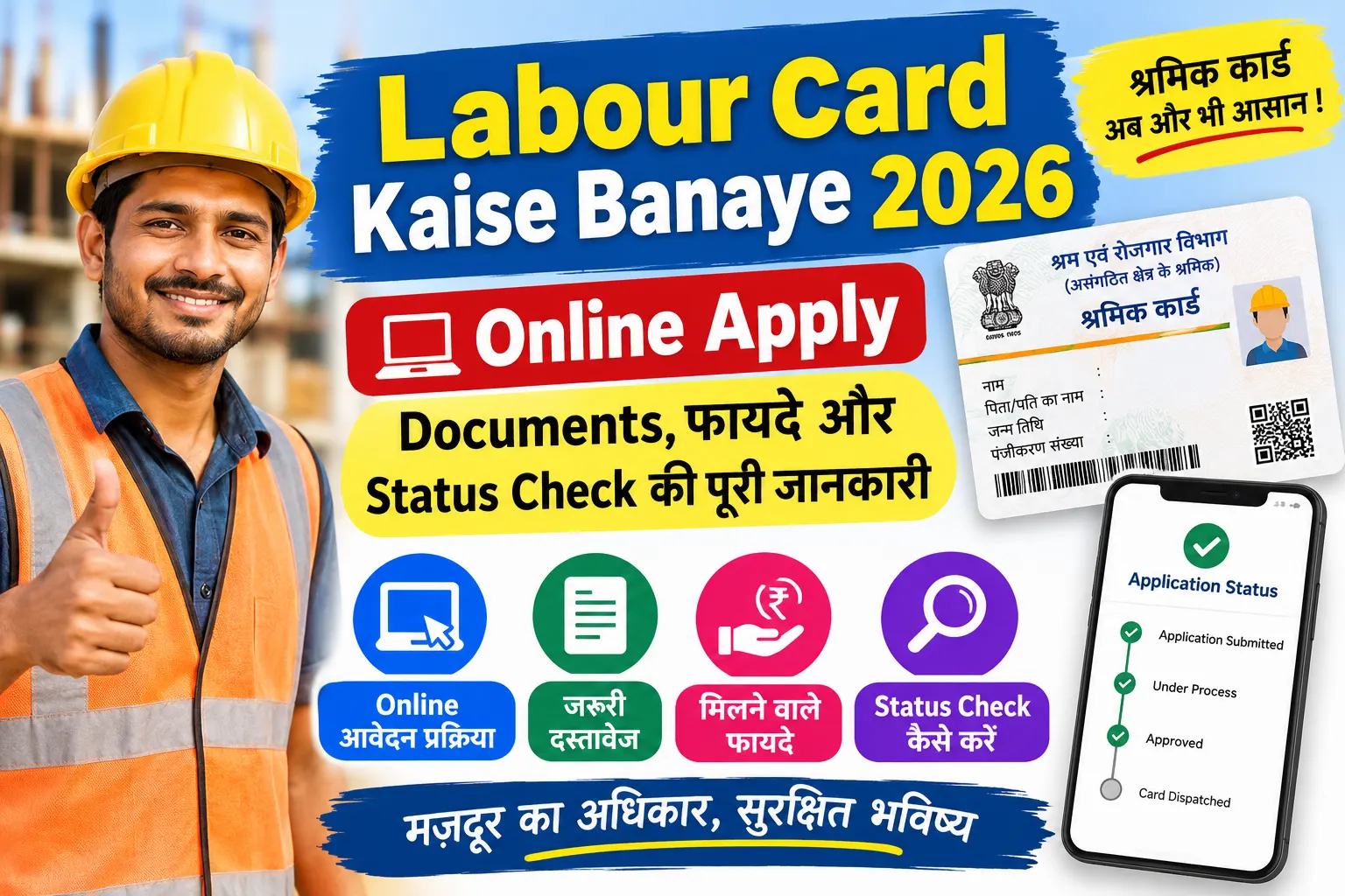 Labour Card Kaise Banaye 2026
